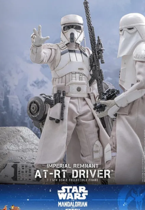 Star Wars: The Mandalorian & Grogu Movie Masterpiece Figura 1/6 Imperial Remnant AT-RT Driver 30 cm