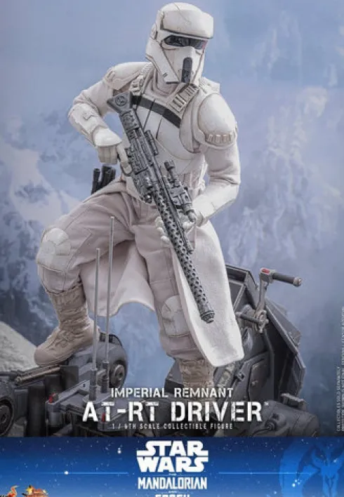 Star Wars: The Mandalorian & Grogu Movie Masterpiece Figura 1/6 Imperial Remnant AT-RT Driver 30 cm