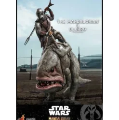 Star Wars The Mandalorian Pack de 2 Figuras 1/6 The Mandalorian & Blurrg 37 cm