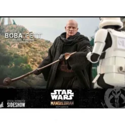Star Wars The Mandalorian Pack de 2 Figuras 1/6 Boba Fett Deluxe 30 cm