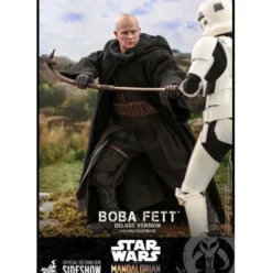 Star Wars The Mandalorian Pack de 2 Figuras 1/6 Boba Fett Deluxe 30 cm