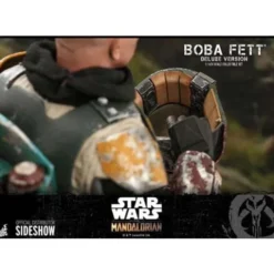 Star Wars The Mandalorian Pack de 2 Figuras 1/6 Boba Fett Deluxe 30 cm