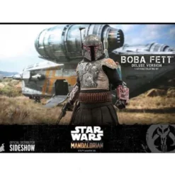 Star Wars The Mandalorian Pack de 2 Figuras 1/6 Boba Fett Deluxe 30 cm