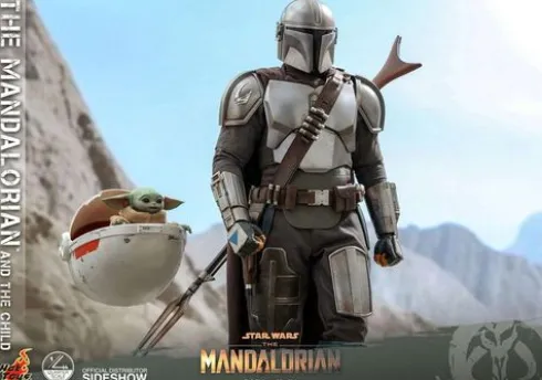 Star Wars The Mandalorian Pack de 2 Figuras 1/4 The Mandalorian & The Child 46 cm