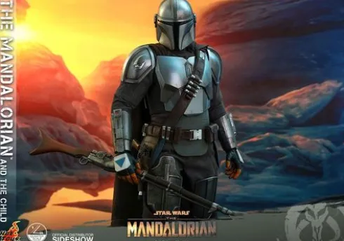 Star Wars The Mandalorian Pack de 2 Figuras 1/4 The Mandalorian & The Child 46 cm