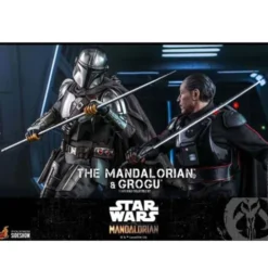 Star Wars The Mandalorian Pack de 2 Figuras 1/6 The Mandalorian & Grogu 30 cm Hot Toys