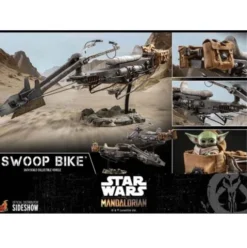 Star Wars The Mandalorian Vehículo 1/6 Swoop Bike 59 cm Hot Toys
