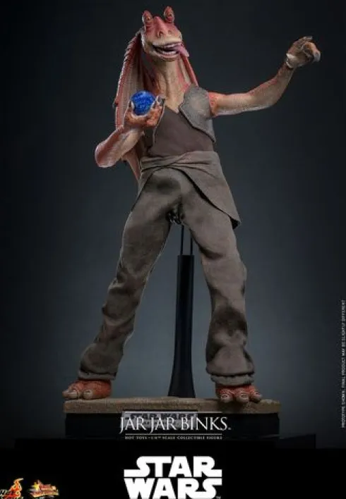 Star Wars The Phantom Menace Figura Movie Masterpiece 1/6 Jar Jar Binks 33 cm