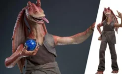 Star Wars The Phantom Menace Figura Movie Masterpiece 1/6 Jar Jar Binks 33 cm