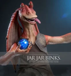 Star Wars The Phantom Menace Figura Movie Masterpiece 1/6 Jar Jar Binks 33 cm