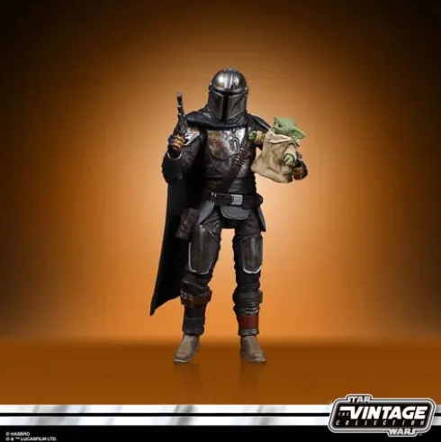 Star Wars The Vintage Collection The Mandalorian with Child Bluid Up Pack