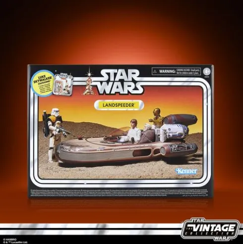 Star Wars The Vintage Collection Landspeeder & Luke Skywalker (Tatooine)