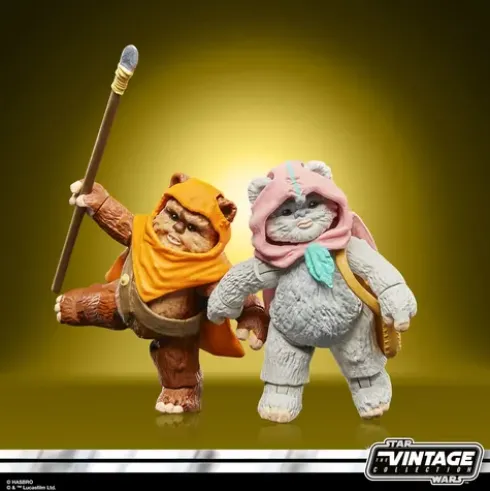 Star Wars The Vintage Collection Wicket & Kneesaa