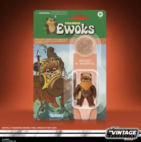 Star Wars The Vintage Collection Wicket & Kneesaa