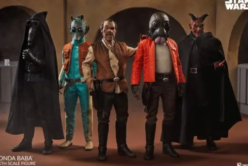 Star Wars: Una Nueva Esperanza Figura Movie Masterpiece 1/6 Ponda Boba