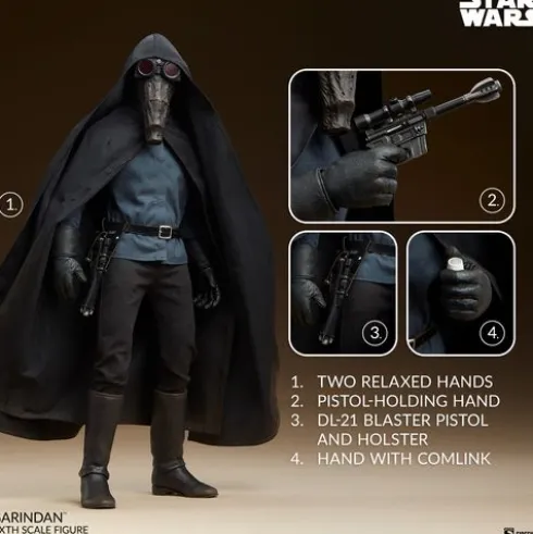 Star Wars: Una Nueva Esperanza Figura Movie Masterpiece 1/6 Garindan