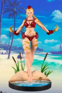 Street Fighter Estatua 1/4 Cammy: Red Variant 44 cm