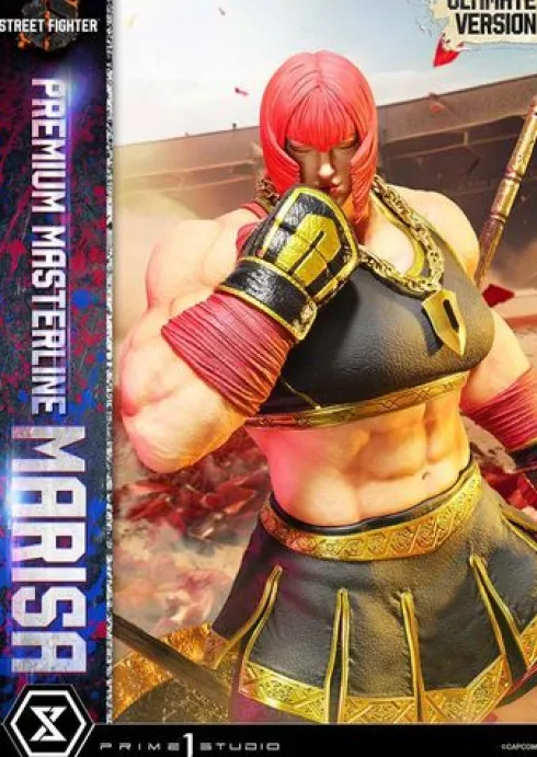 Street Fighter 6 Estatua Premium Masterline Series 1/4 Marisa Ultimate Bonus Version 70 cm