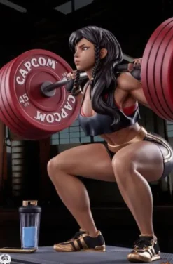 Street Fighter Estatua Premier Series 1/4 Chun-Li Powerlifting (Battle Edition) 37 cm
