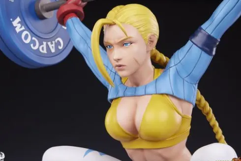 Street Fighter Estatua Premier Series 1/4 Cammy: Powerlifting Alpha 41 cm