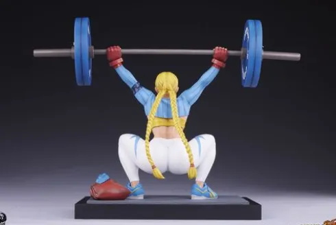 Street Fighter Estatua Premier Series 1/4 Cammy: Powerlifting Alpha 41 cm
