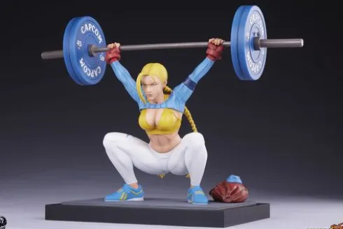 Street Fighter Estatua Premier Series 1/4 Cammy: Powerlifting Alpha 41 cm