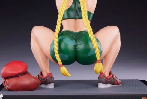 Street Fighter Estatua Premier Series 1/4 Cammy: Powerlifting 41 cm
