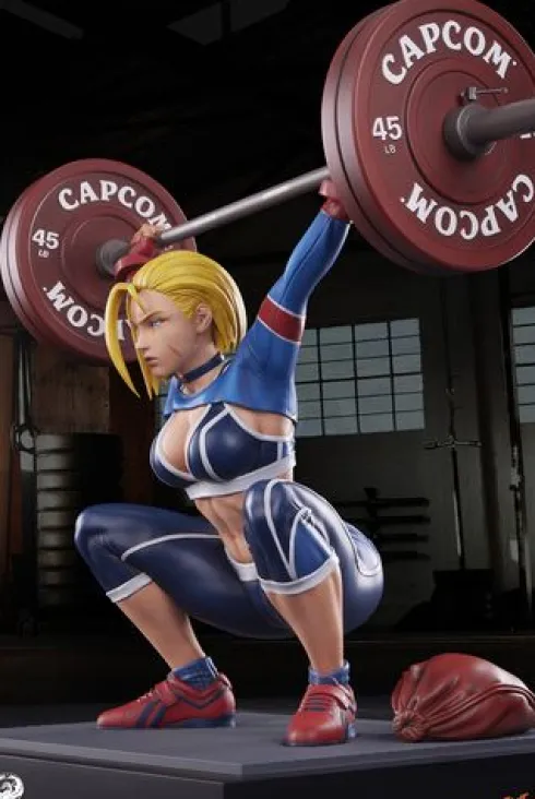 Street Fighter Estatua Premier Series 1/4 Cammy: Powerlifting SF6 41 cm