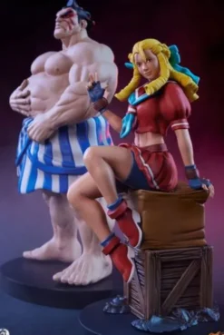 Street Fighter Street Jam Estatuas 1/10 Karin & E. Honda