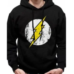 Sudadera Flash DC Comics Logo con capucha