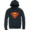 Sudadera Superman Logo con capucha DC Comics