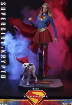 Supergirl Figura 1/6 Movie Masterpiece Supergirl & Krypto