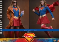 Supergirl Figura 1/6 Movie Masterpiece Supergirl & Krypto
