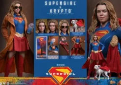 Supergirl Figura 1/6 Movie Masterpiece Supergirl & Krypto