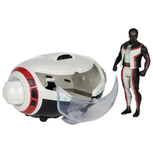 Superman (2025) DC Direct Figura con Vehículo Super Powers Mr. Terrific & T-Craft