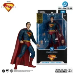Superman (2025) DC Multiverse Figura Superman (Battle Damaged) (Gold Label) 18 cm