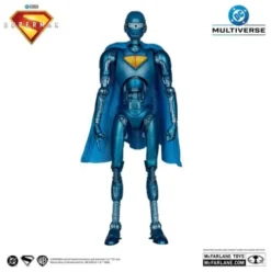 Superman (2025) DC Multiverse Figura Deluxe Superman Robot (Red Platinum Edition) 18 cm