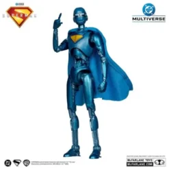 Superman (2025) DC Multiverse Figura Deluxe Superman Robot (Red Platinum Edition) 18 cm