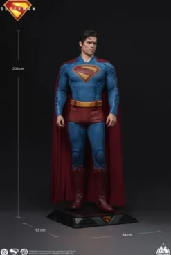 Superman 2025 Estatua tamaño real Superman 208 cm