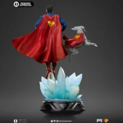 Superman Legacy Estatua 1/10 Art Scale Superman & Krypto 32 cm