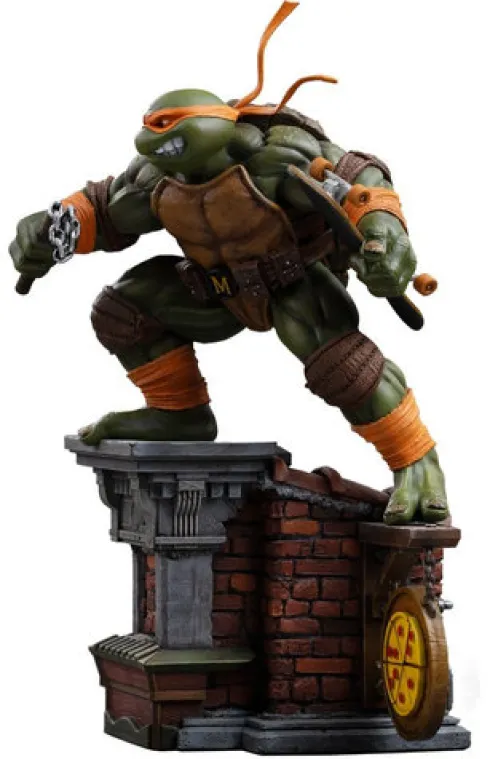 Teenage Mutant Ninja Turtles Estatua 1/10 Art Scale Michelangelo Unleashed 24 cm