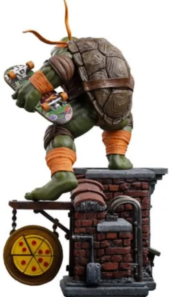 Teenage Mutant Ninja Turtles Estatua 1/10 Art Scale Michelangelo Unleashed 24 cm