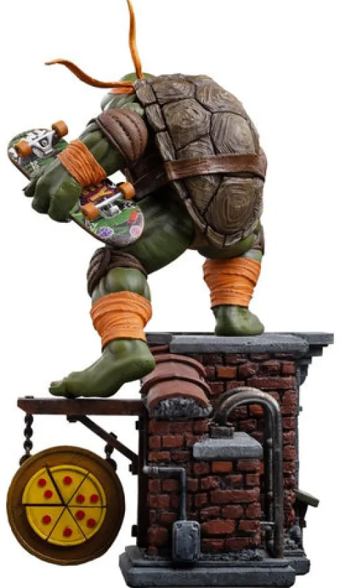 Teenage Mutant Ninja Turtles Estatua 1/10 Art Scale Michelangelo Unleashed 24 cm