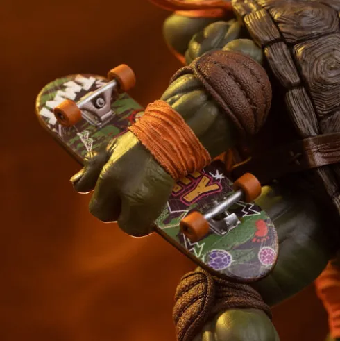 Teenage Mutant Ninja Turtles Estatua 1/10 Art Scale Michelangelo Unleashed 24 cm
