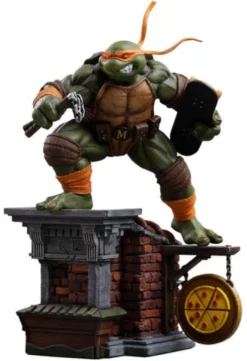 Teenage Mutant Ninja Turtles Estatua 1/10 Art Scale Michelangelo Unleashed 24 cm