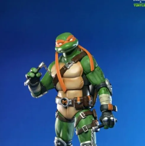Teenage Mutant Ninja Turtles Fortnite Michelangelo Action Figure Neca