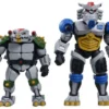 Teenage Mutant Ninja Turtles (1987 Cartoon) Pack de 2 Figuras Robo Tokka and Rahzar 18 cm