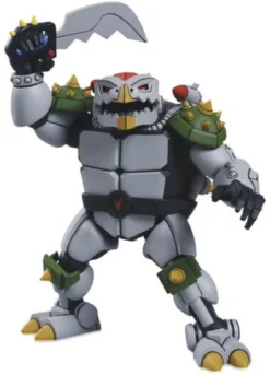 Teenage Mutant Ninja Turtles (1987 Cartoon) Pack de 2 Figuras Robo Tokka and Rahzar 18 cm