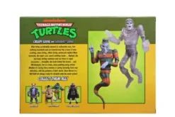 Teenage Mutant Ninja Turtles: Saturday Morning Adventures 2-Pack Figuras Creepy Eddie & Shibano-Sama 17 cm