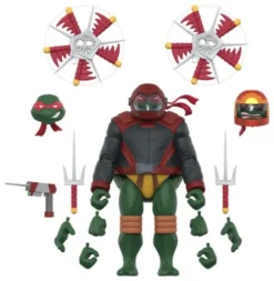 Teenage Mutant Ninja Turtles Ultimates Figura Wave 14 Raphael (Road Gear)